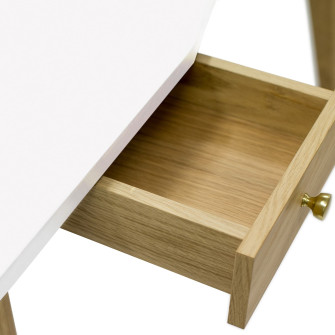 Nice darbo stalas (Balta) Nice darbo stalas (Balta)